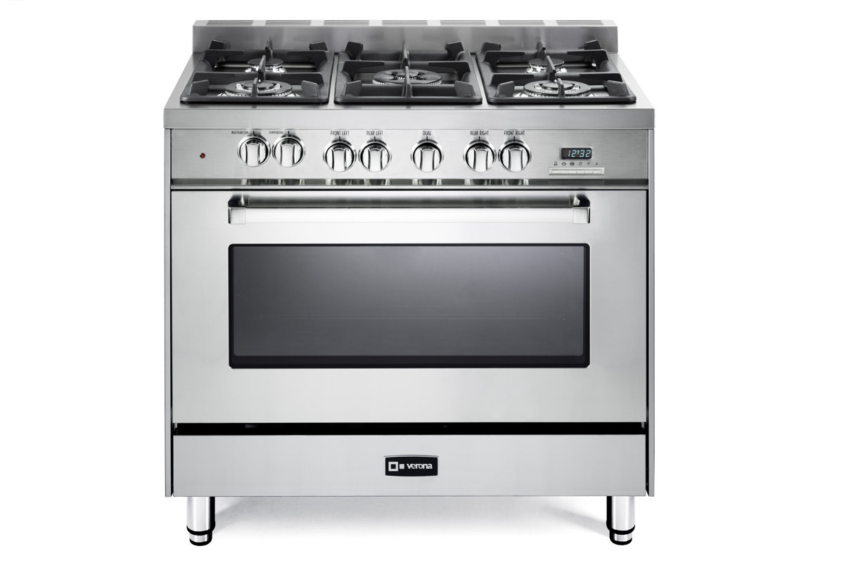 Verona 36" Freestanding Dual Fuel Range & Reviews Wayfair
